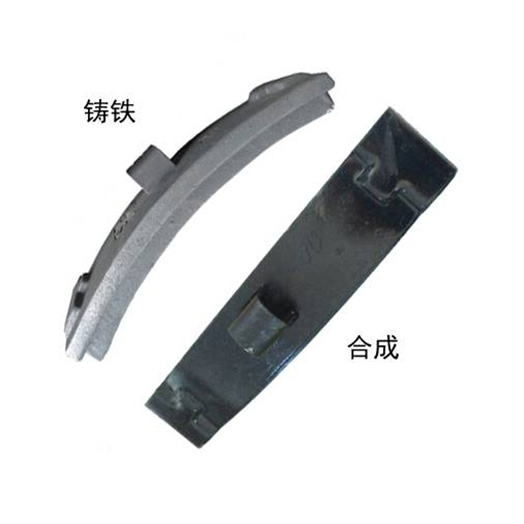 東風4B機(ji)車閘瓦-鑄鐵(tie)閘瓦