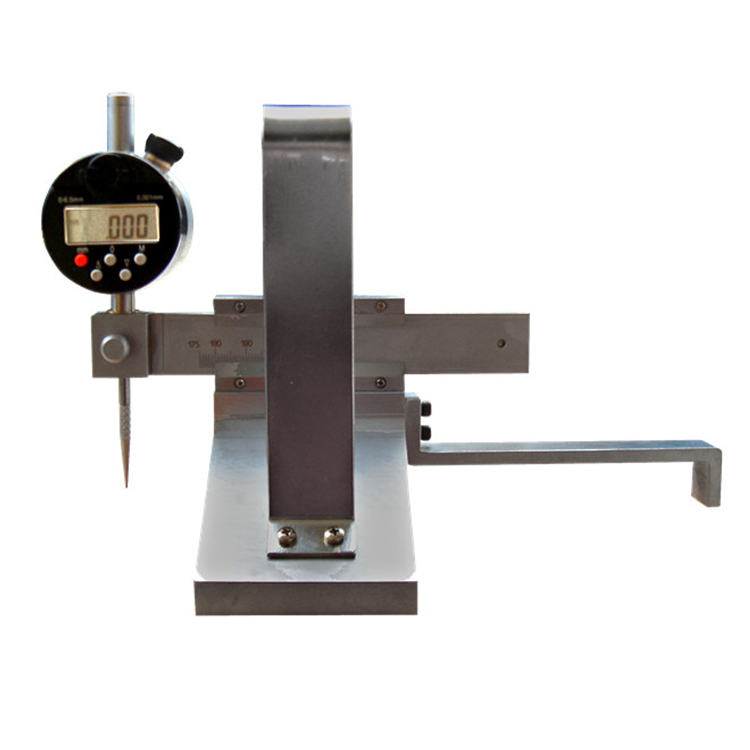 車軸軸頸(jǐng)根部圓弧切(qiē)點凹凸量測(cè)量儀