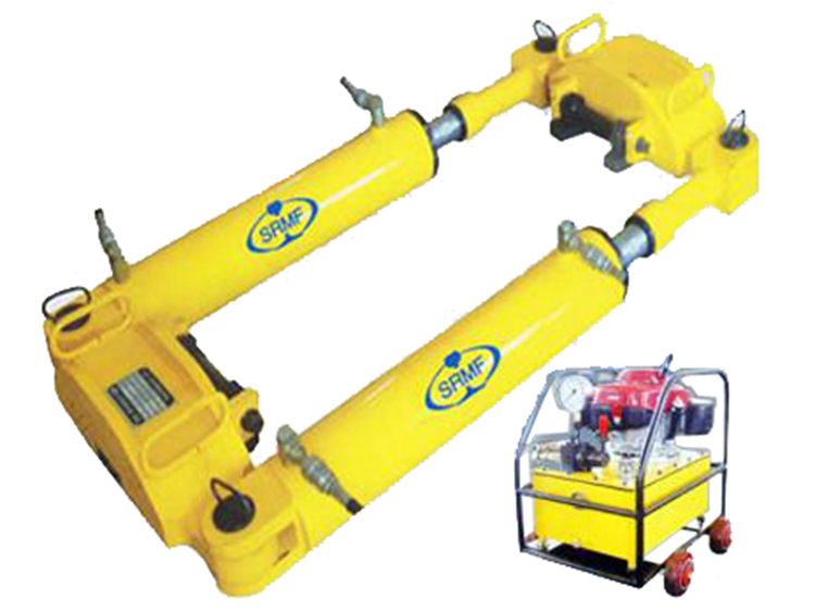 YLS-1000液壓鋼(gang)軌拉伸機